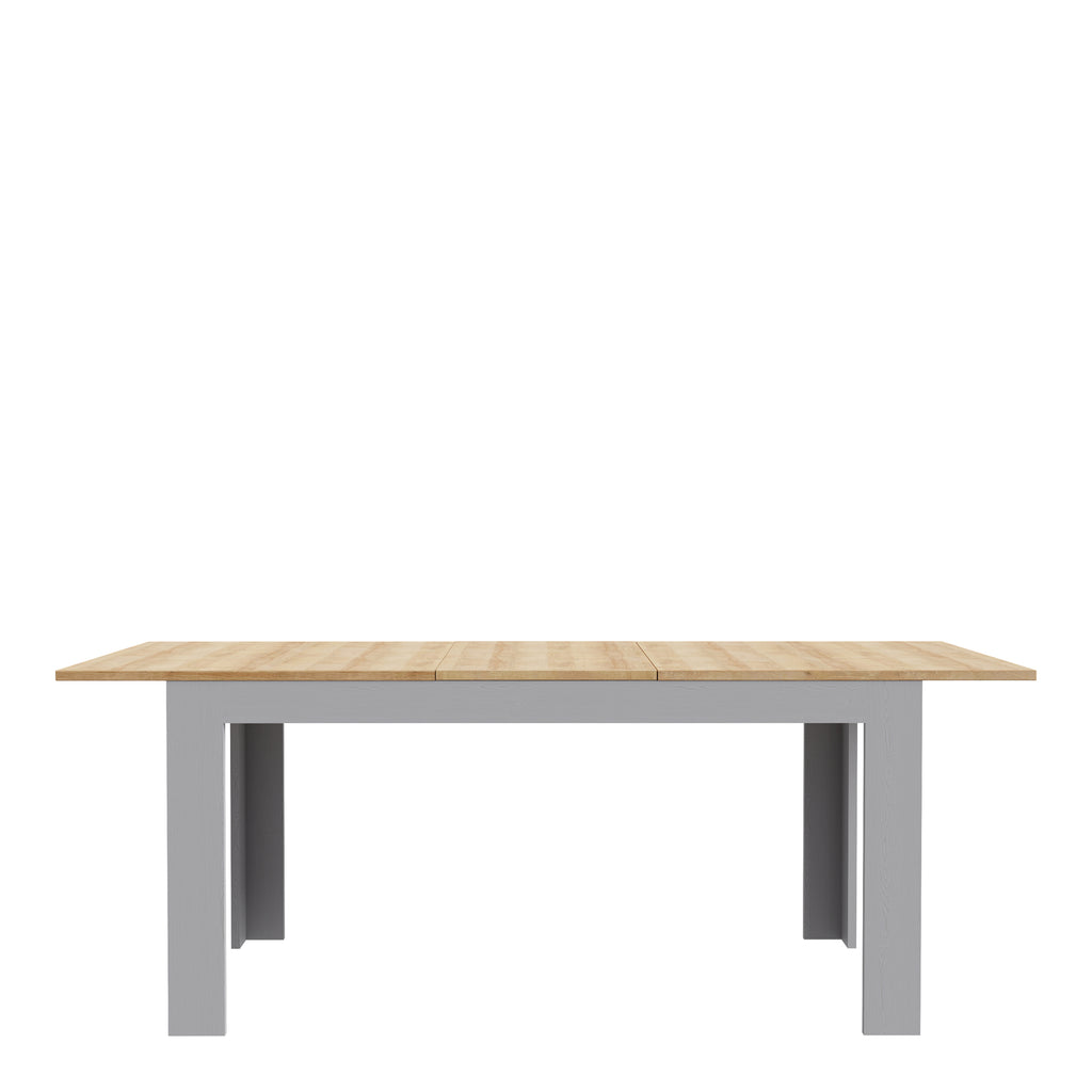 Balmoral Extending Dining Table 160-207cm in Riviera Oak/Grey Oak