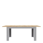 Balmoral Extending Dining Table 160-207cm in Riviera Oak/Grey Oak