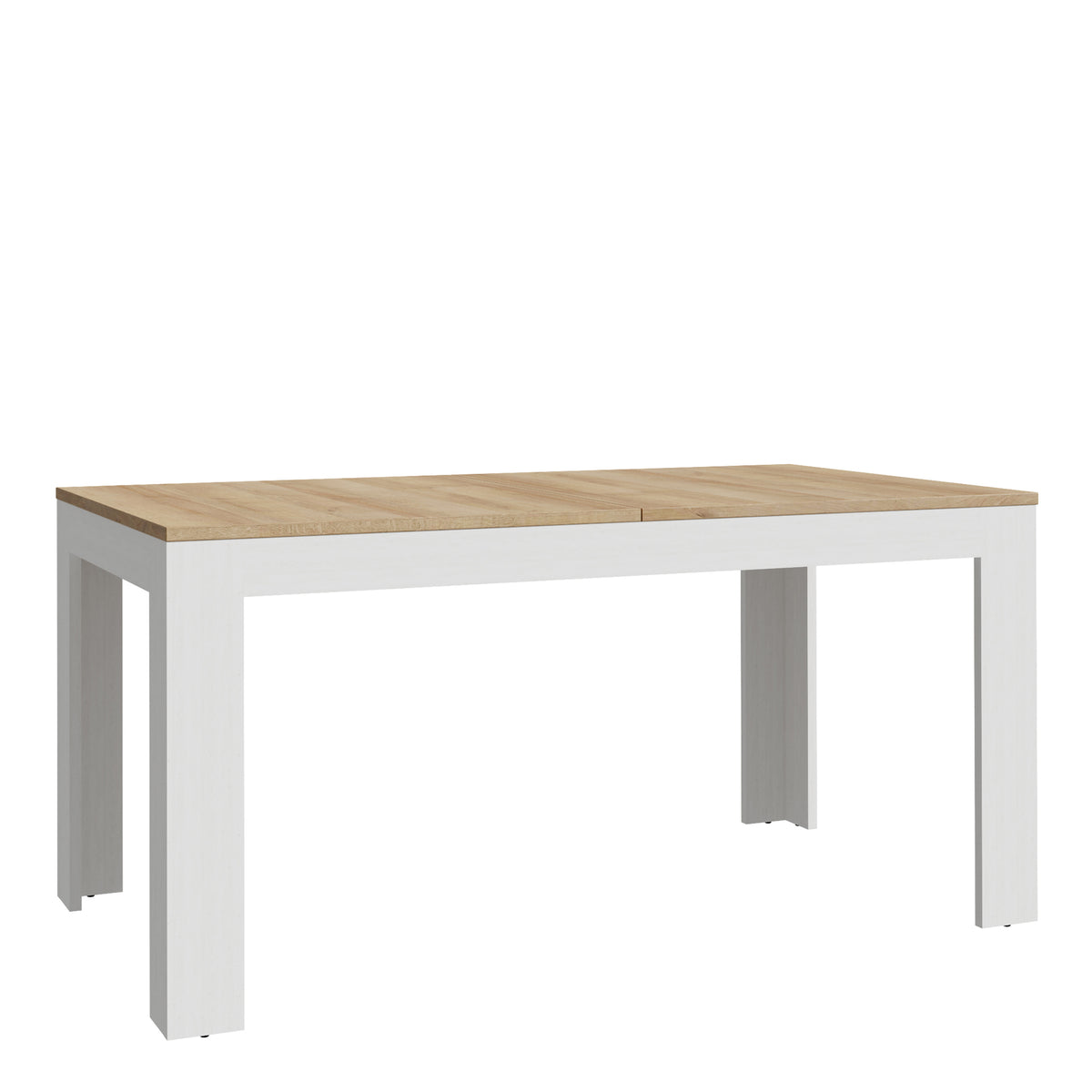 Balmoral Extending Dining Table 160-207cm in Riviera Oak/White