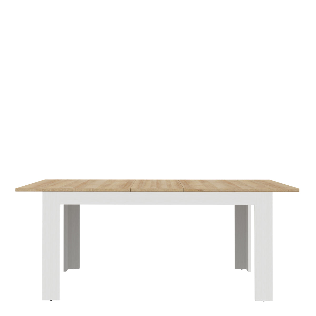 Balmoral Extending Dining Table 160-207cm in Riviera Oak/White