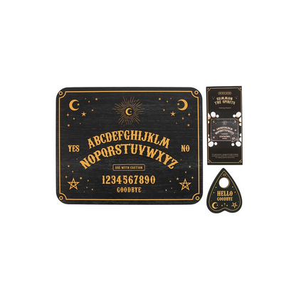 Black Talking Board with Planchette