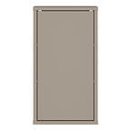 Alyson Mounted Storage Cupboard with 1 Door Push-to-Open in Taupe