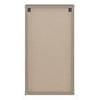 Alyson Mounted Storage Cupboard with 1 Door Push-to-Open in Taupe