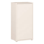 Alyson 1 Door Cupboard with Push-to-Open Door in Sand