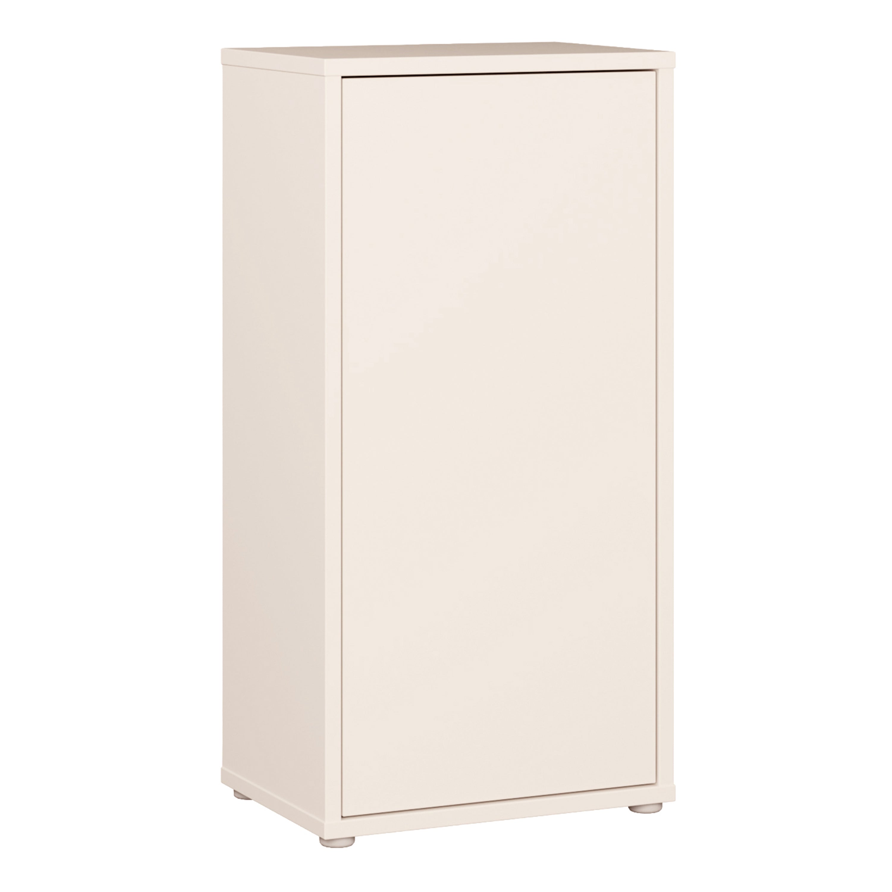 Alyson 1 Door Cupboard with Push-to-Open Door in Sand