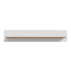 Woodland Wall Shelf in Light Grey and Oak