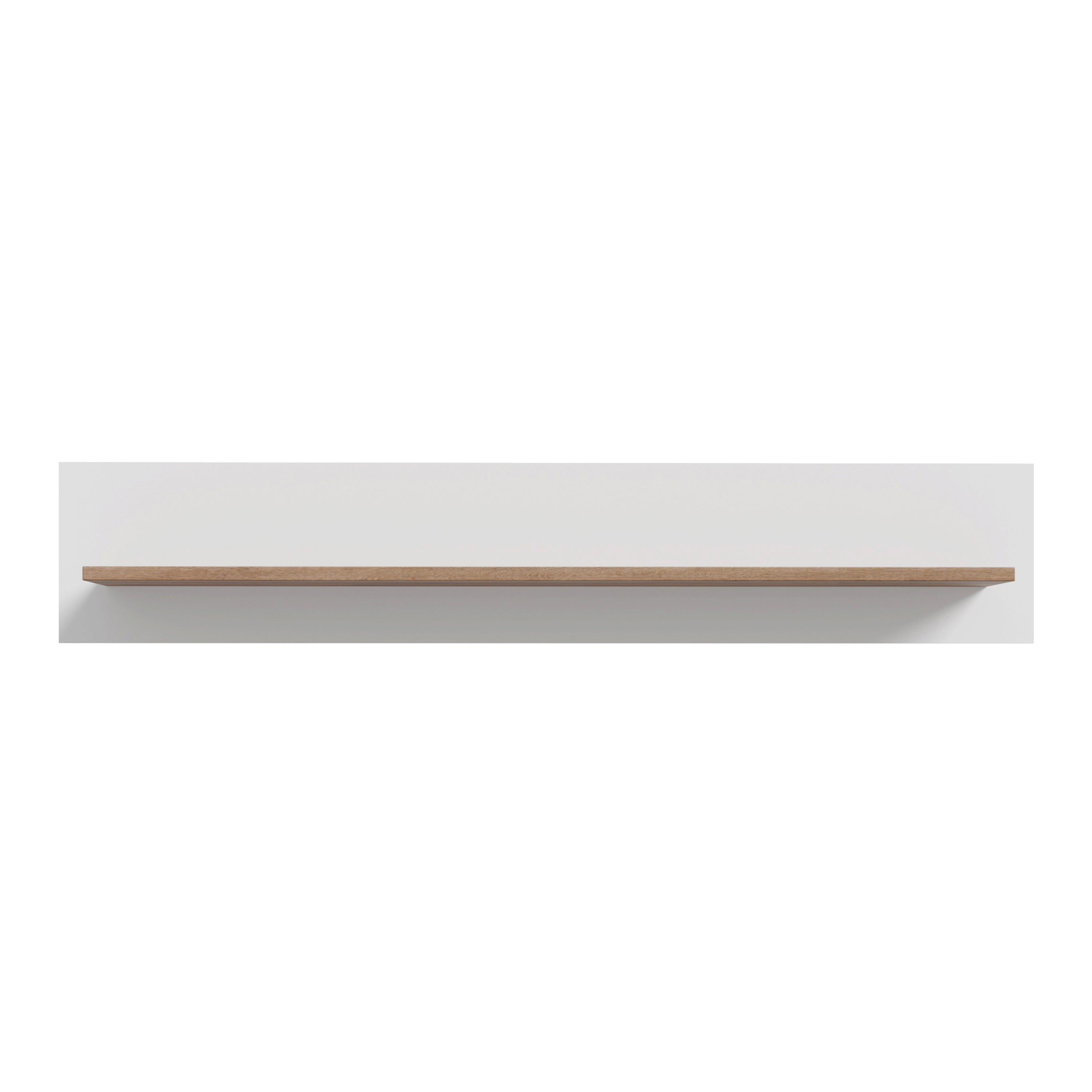 Woodland Wall Shelf in Light Grey and Oak