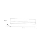 Woodland Wall Shelf in Light Grey and Oak