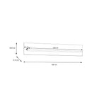 Woodland Wall Shelf in Light Grey and Oak