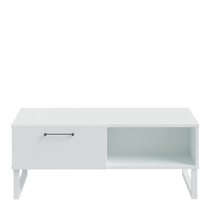 Sadie 1 Drawer Coffee Table in Light Grey