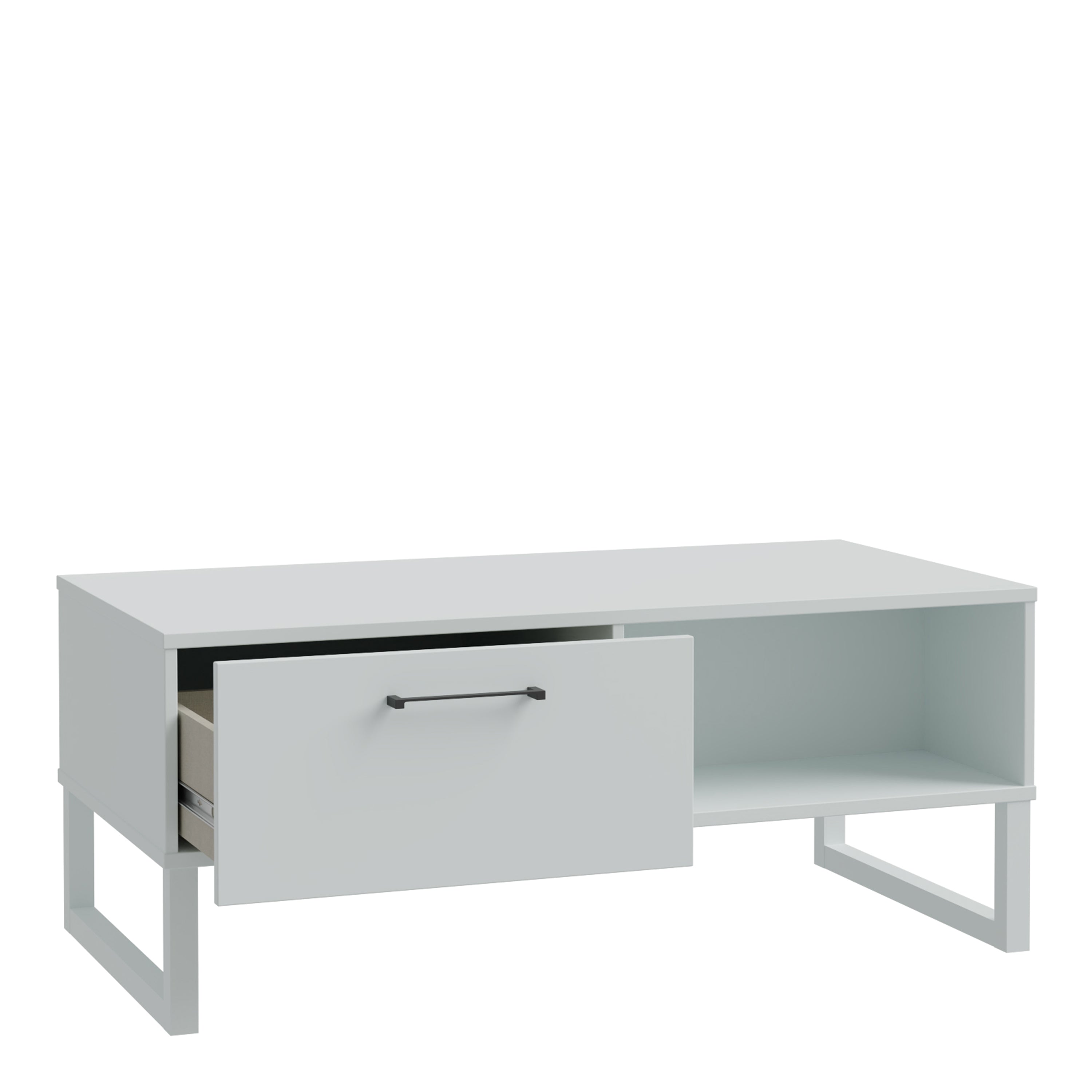 Sadie 1 Drawer Coffee Table in Light Grey