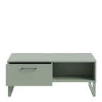 Sadie 1 Drawer Coffee Table in Sage Green