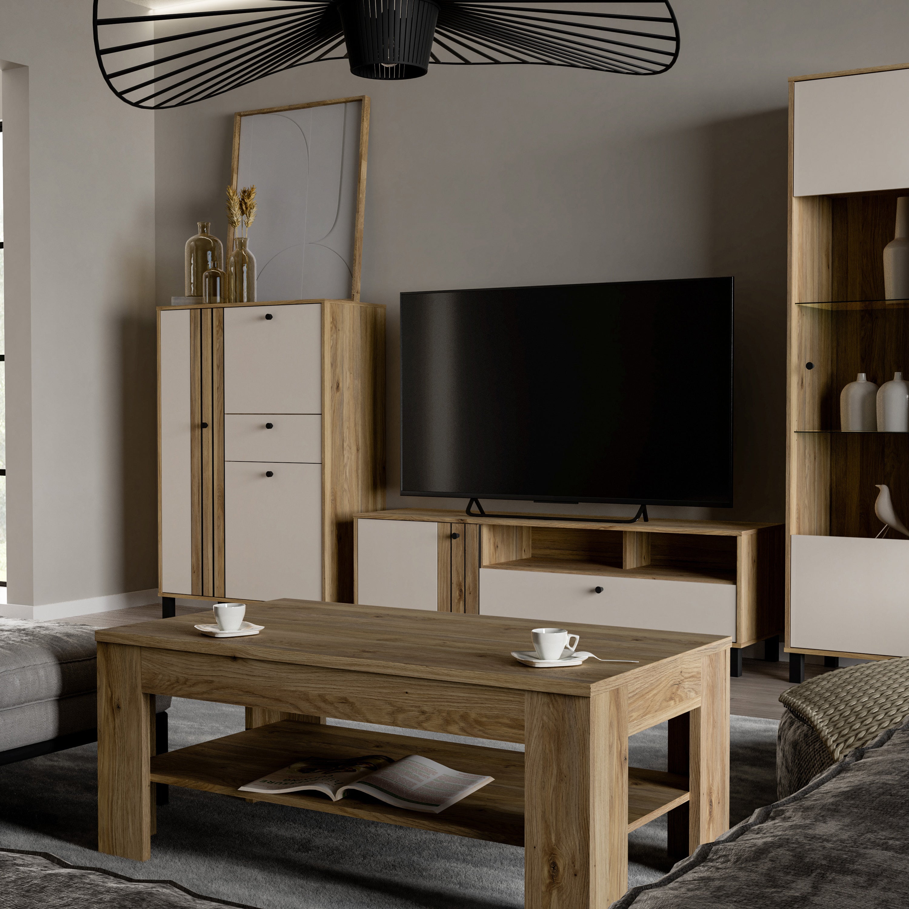 Grayson Coffee Table In Oak