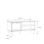 Coast TV Unit in Rattan