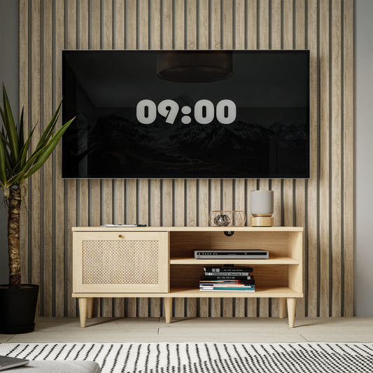 Coast TV Unit in Rattan
