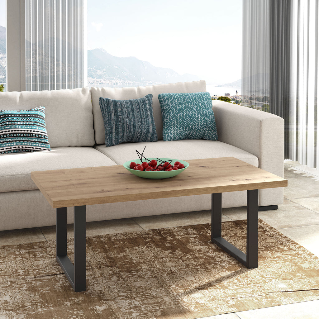 Atlanta Coffee Table in Artisan Oak