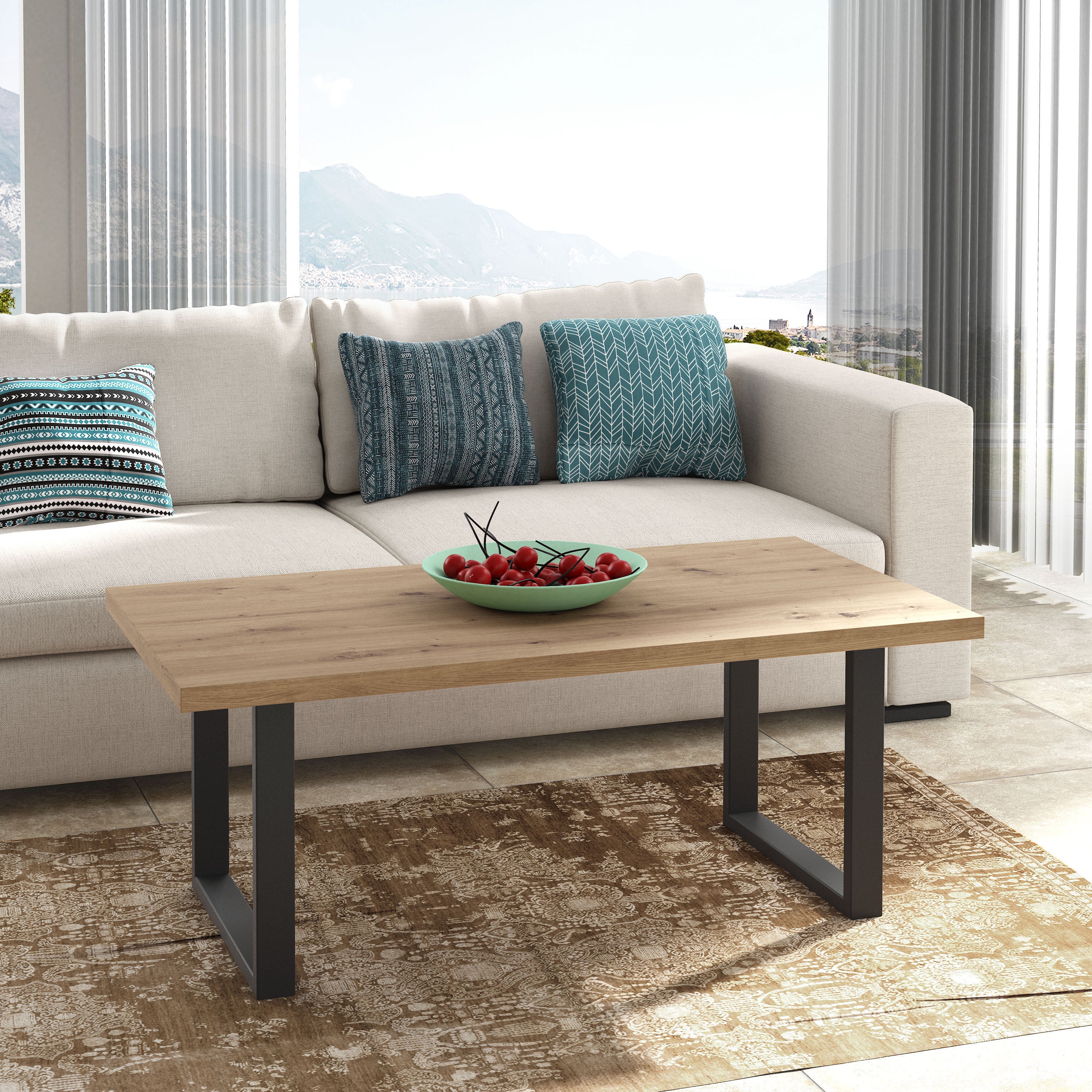Atlanta Coffee Table in Artisan Oak