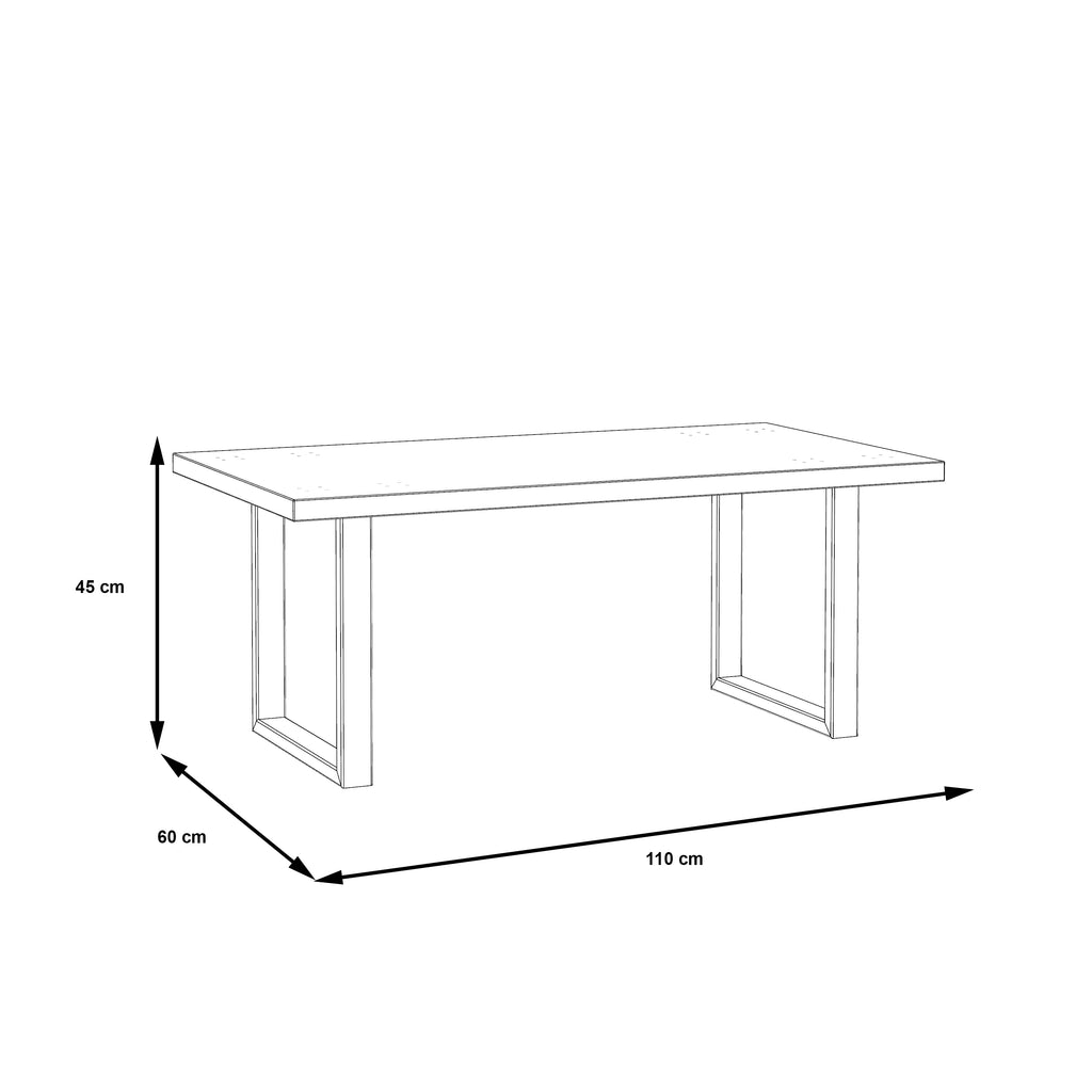 Atlanta Coffee Table in Artisan Oak