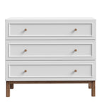 Woodland 3 Drawer Chest - Light Grey and Oak