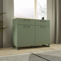Sadie 2 Door  2 Drawer Chest in Sage Green