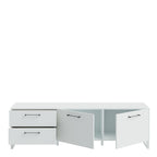 Sadie 2 Door 2 Drawer TV Unit in Light Grey