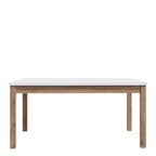 Woodland Dining Table - Light Grey & Oak 160.4x90cm
