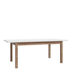 Woodland Dining Table - Light Grey & Oak 160.4x90cm