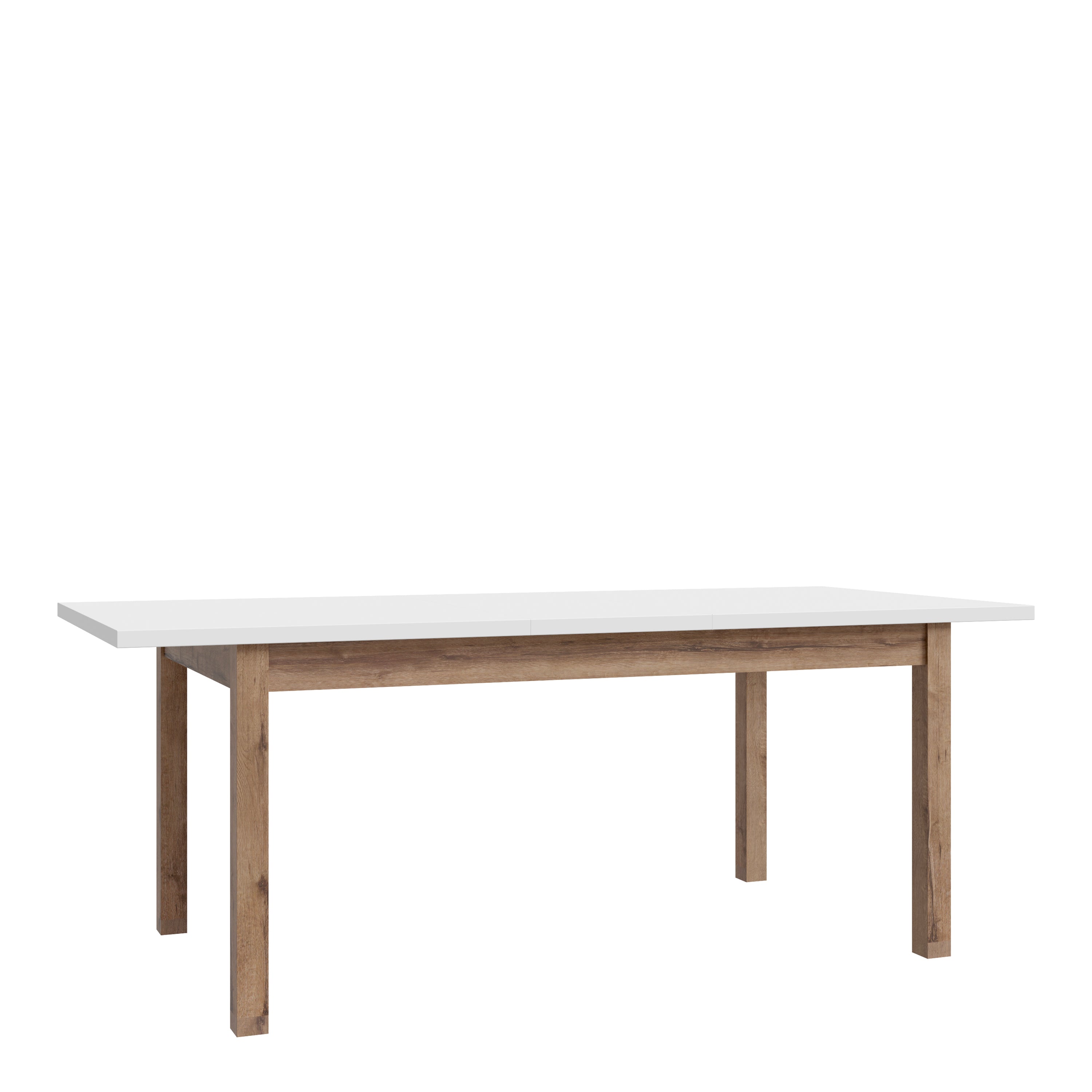 Woodland Dining Table - Light Grey & Oak 160.4x90cm