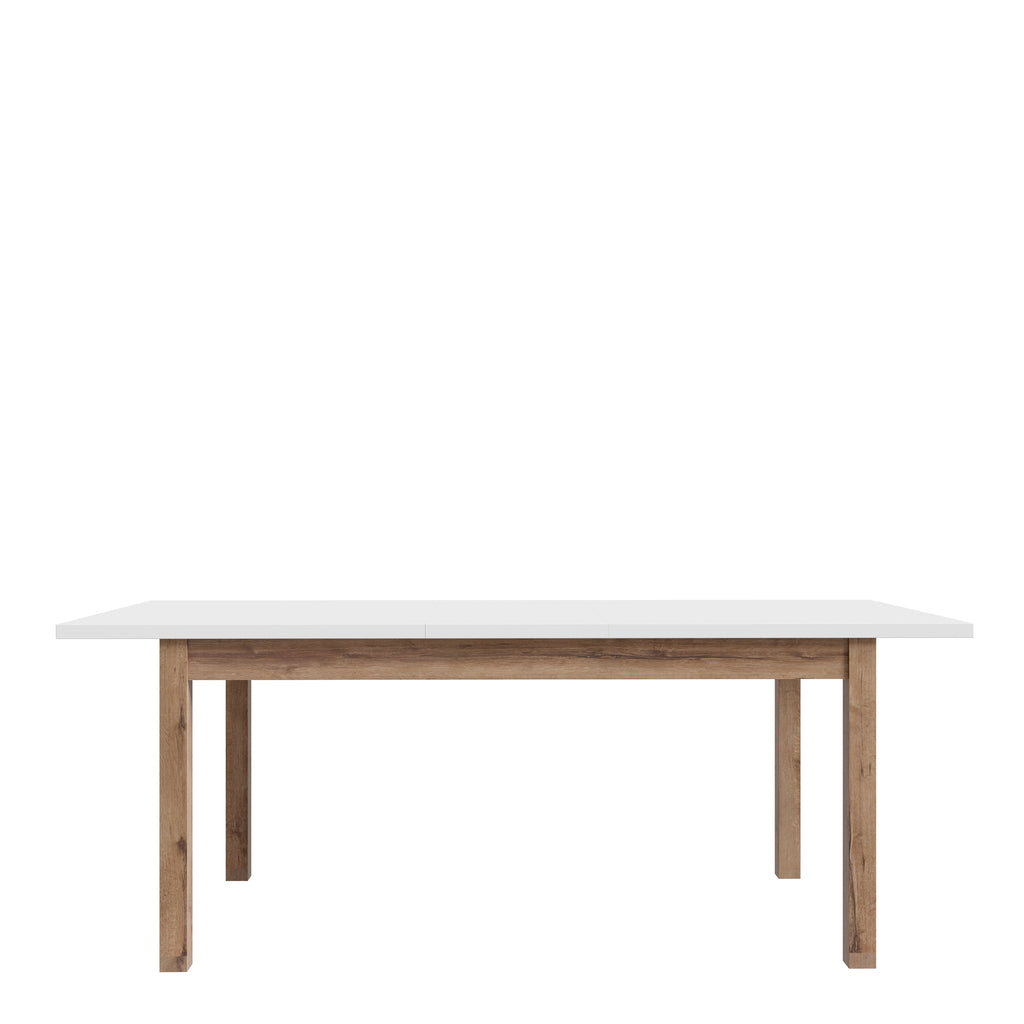 Woodland Dining Table - Light Grey & Oak 160.4x90cm