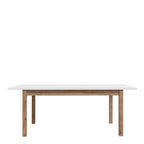 Woodland Dining Table - Light Grey & Oak 160.4x90cm