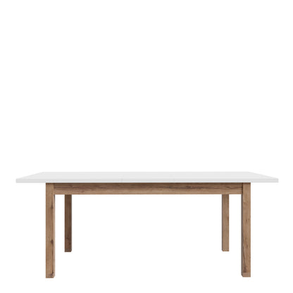 Woodland Dining Table - Light Grey & Oak 160.4x90cm