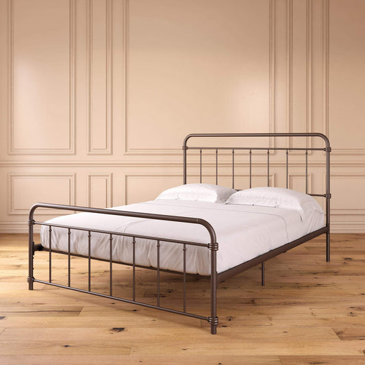 Wallace Metal Bed, 4ft 6in Bronze Double
