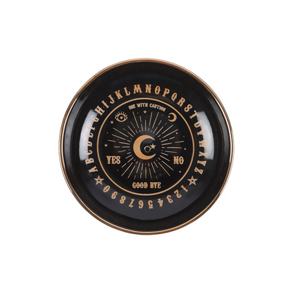 Black Talking Board Incense Holder