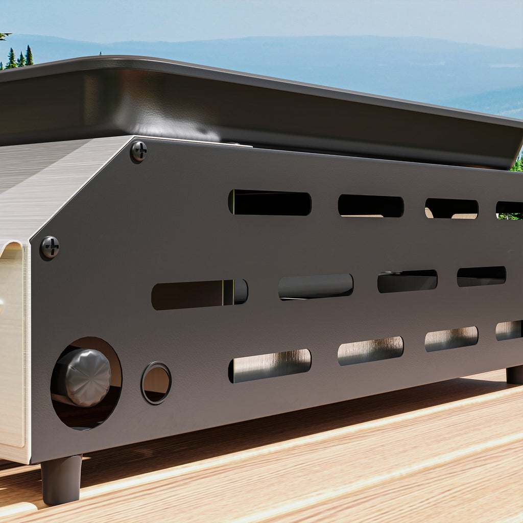 Outsunny Two Burner Portable Gas Grill