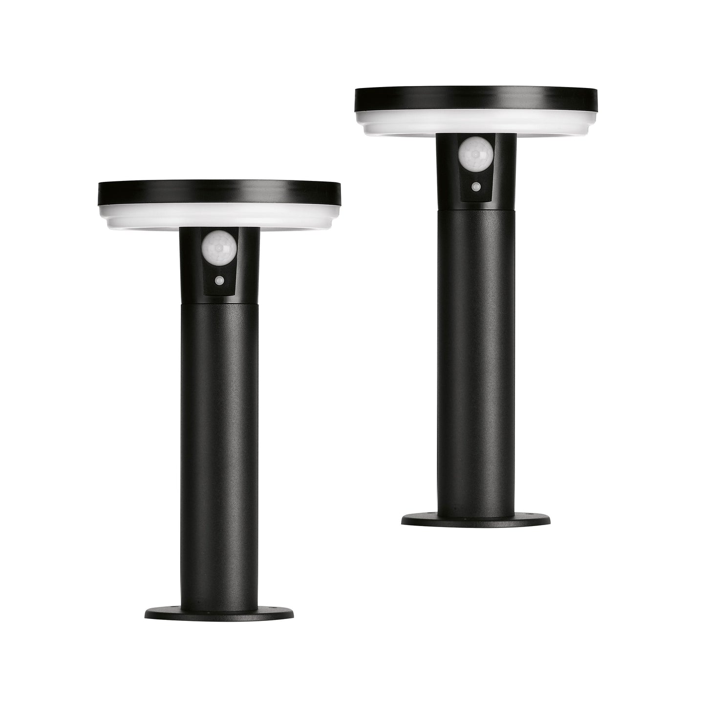 4lite Antheia IP54 Die-Cast Aluminium LED Solar Garden Spike Light with Built in PIR Motion Sensor