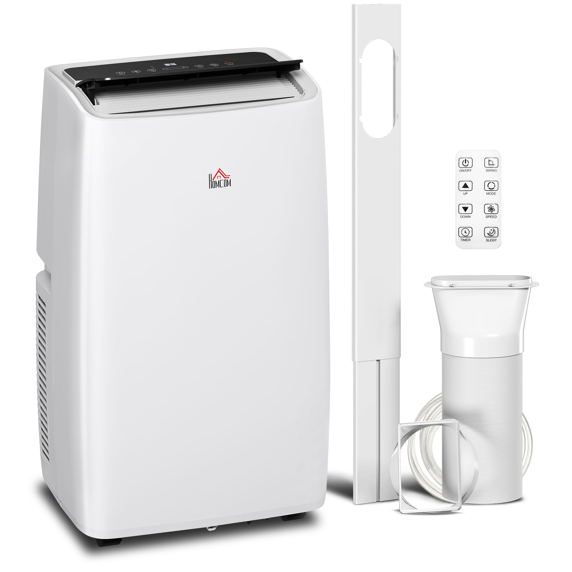 Portable Air Conditioner 12000 BTU BTU, 4-in-1 Air Conditioning Unit, Dehumidifier, Cooling, Fan, Child Lock, 40m²