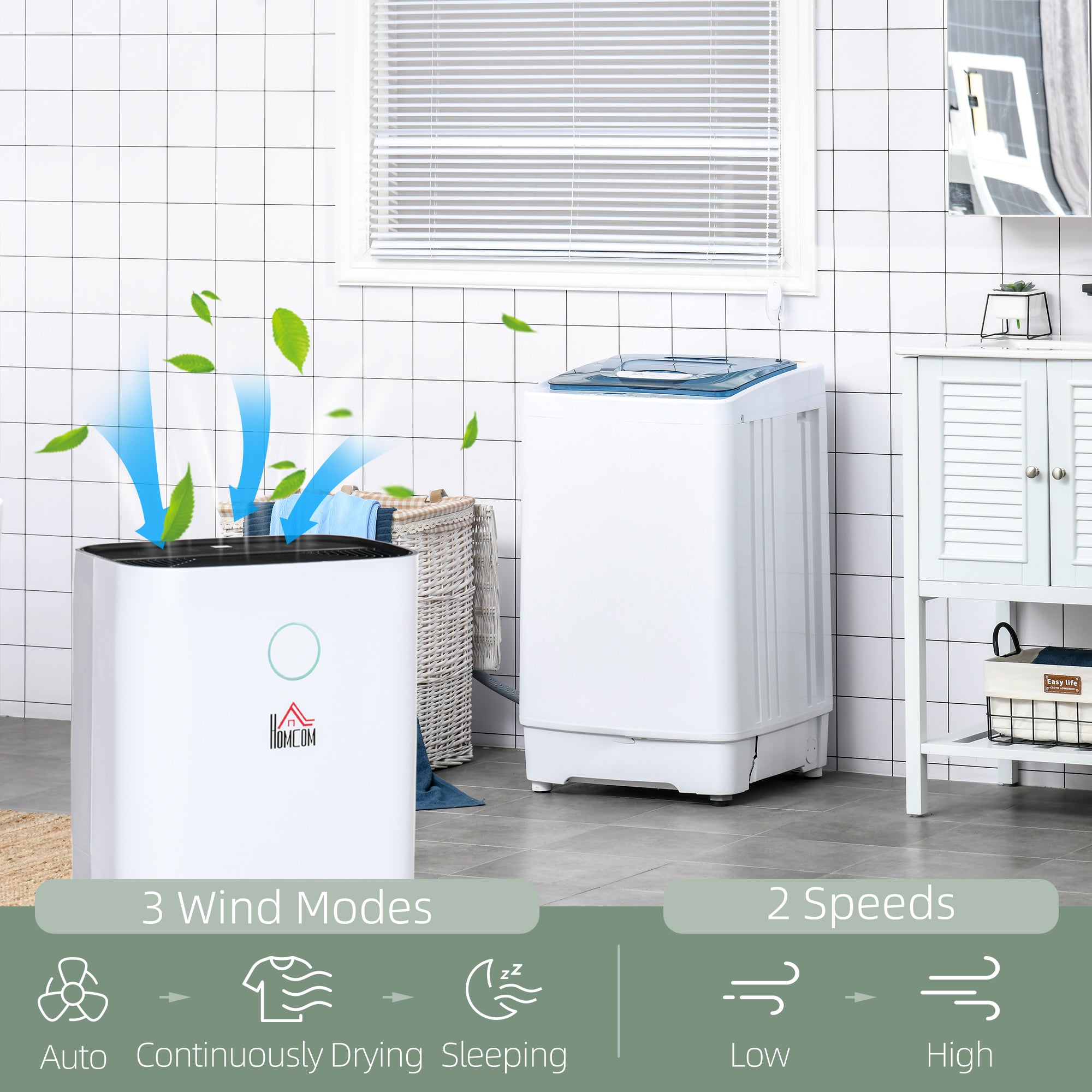 16L/Day Portable Dehumidifier for Home, with LED Screen, Sleep Mode, 24H Timer, Electric Air Dehumidifier for Damp Laundry Bedroom Basement