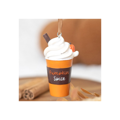 Pumpkin Spice Latte Hanging Ornament