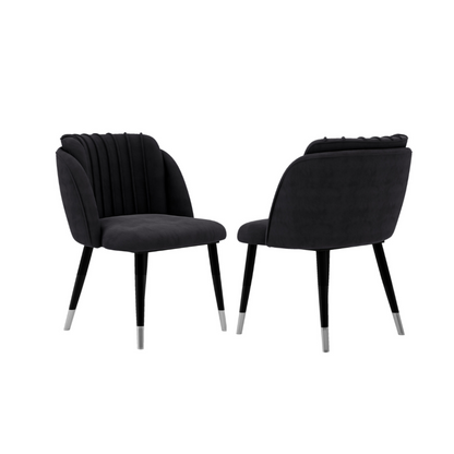 Milano velvet dining chair