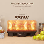 40-70? Six-Tray Food Dehydrator - Black