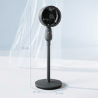 Pedestal Fan, Powerful Air Circulator, 36 Inch Floor Standing Fan with 3 Speed Settings, 70° Oscillating for Bedroom, Home and Office, Grey