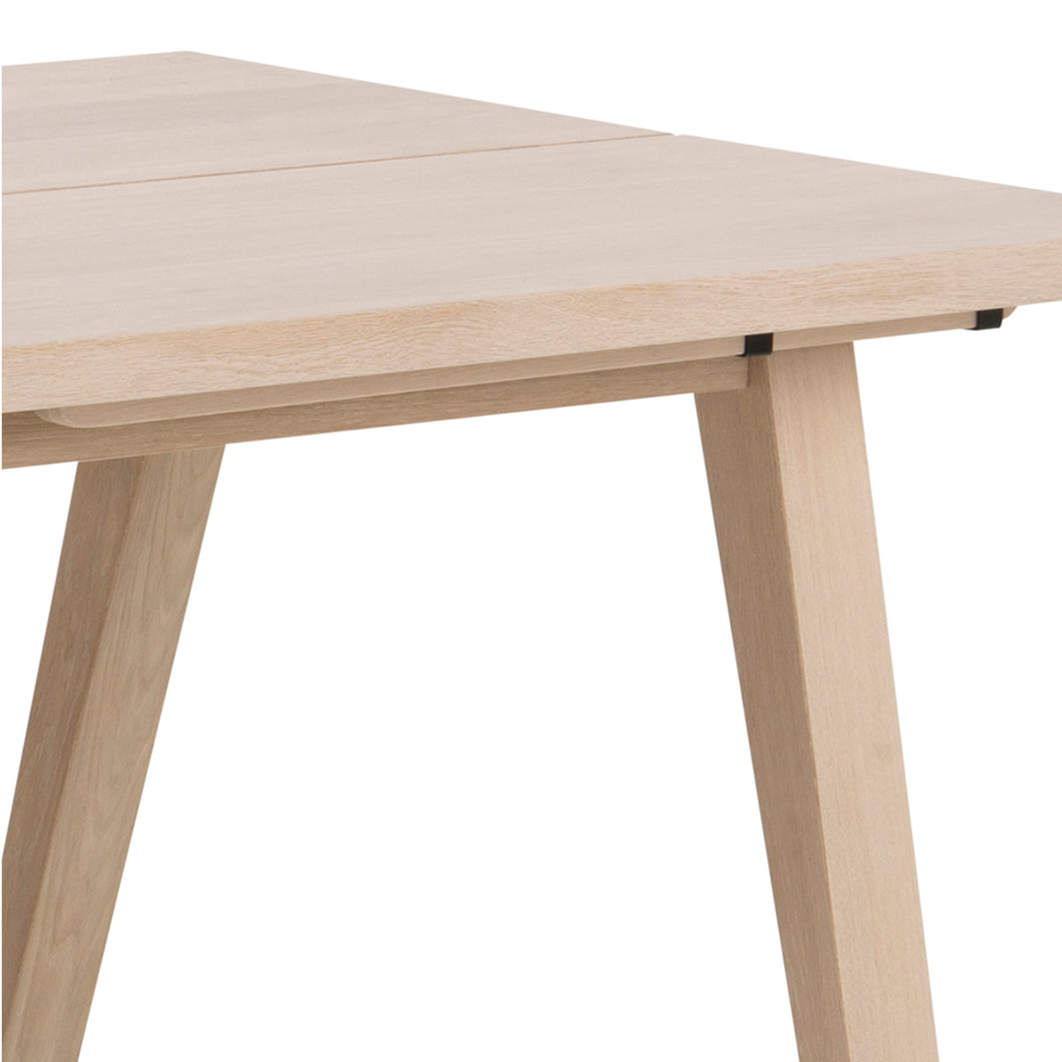 A-Line Extendable Dining Table in White Oak 200/286 x 74.6 x 95cm
