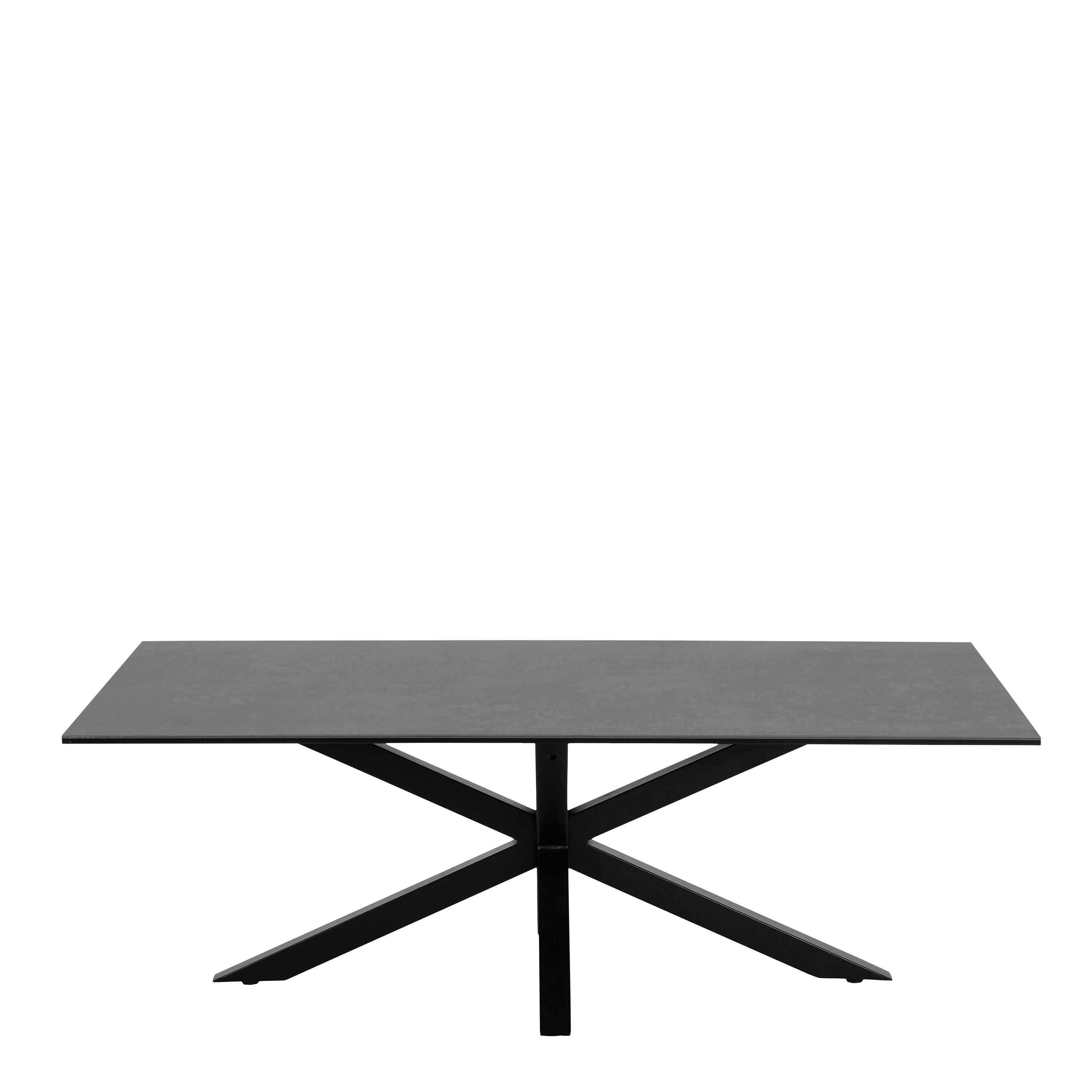 Harlow Ceramic Coffee Table in Black
