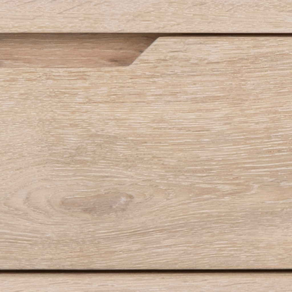 A-Line TV Unit with 2 Drawers in White Oak