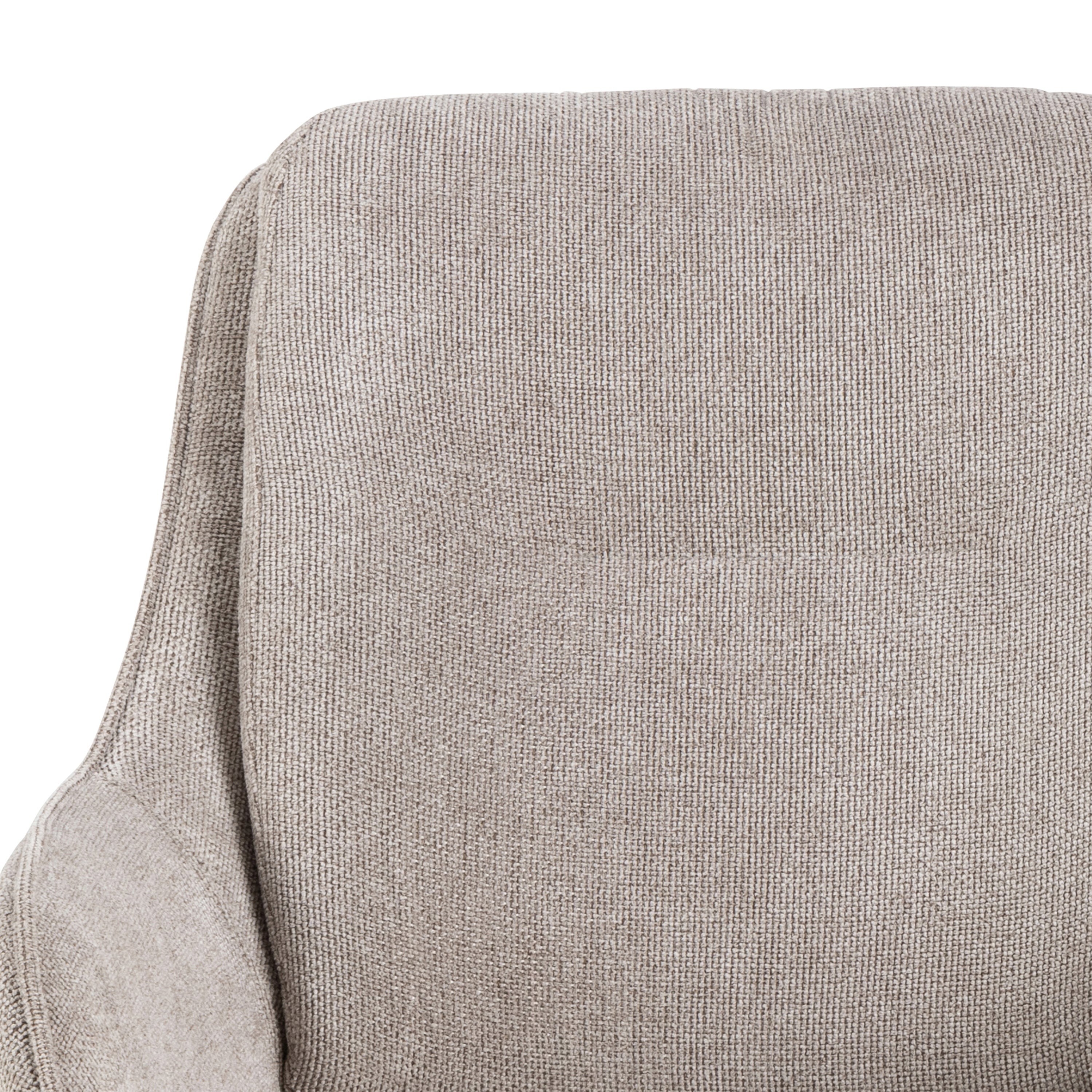 Angus Dining Table in Black 200x74cm Included 4 Carrie Swivel Dining Chairs in Sand