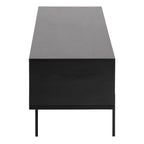 Angus TV Unit with 1 Sliding Door in Black