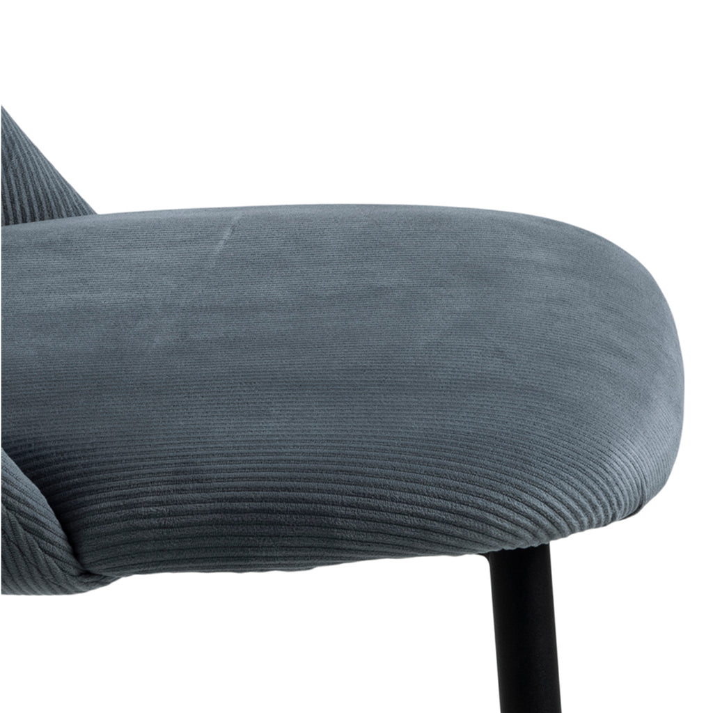 Iris Dining Chair in Grey (Set of 4)
