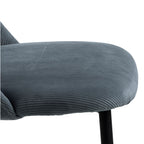 Iris Dining Chair in Grey (Set of 4)