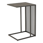 Sylvester Tall Side Table in Black