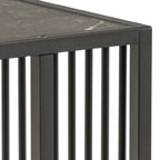 Sylvester Tall Side Table in Black